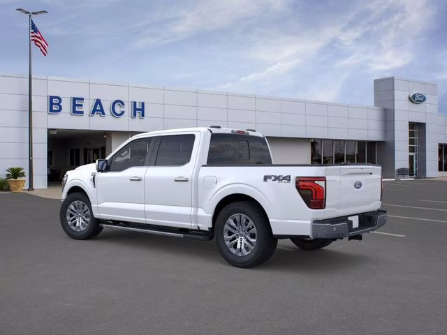 2026 White Metallic Ford F-150 Lariat 4X4 Truck