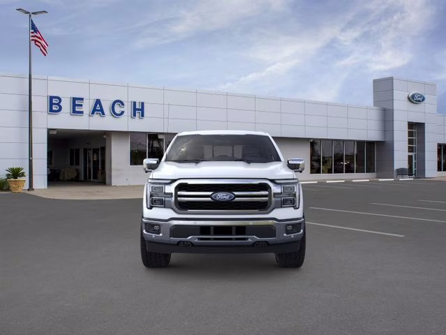 2026 White Metallic Ford F-150 Lariat 4X4 Truck