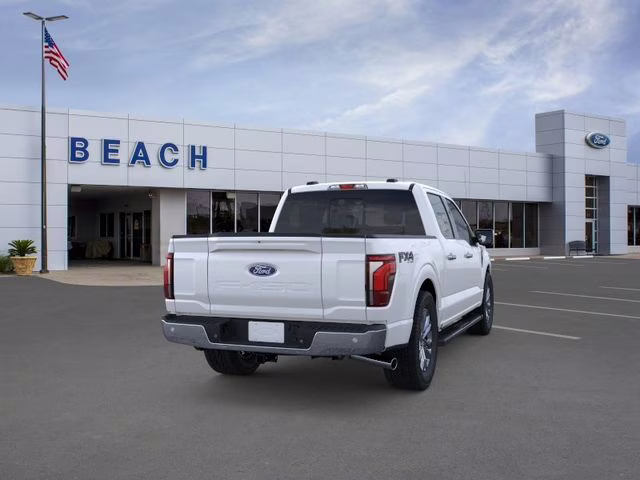 2026 White Metallic Ford F-150 Lariat 4X4 Truck
