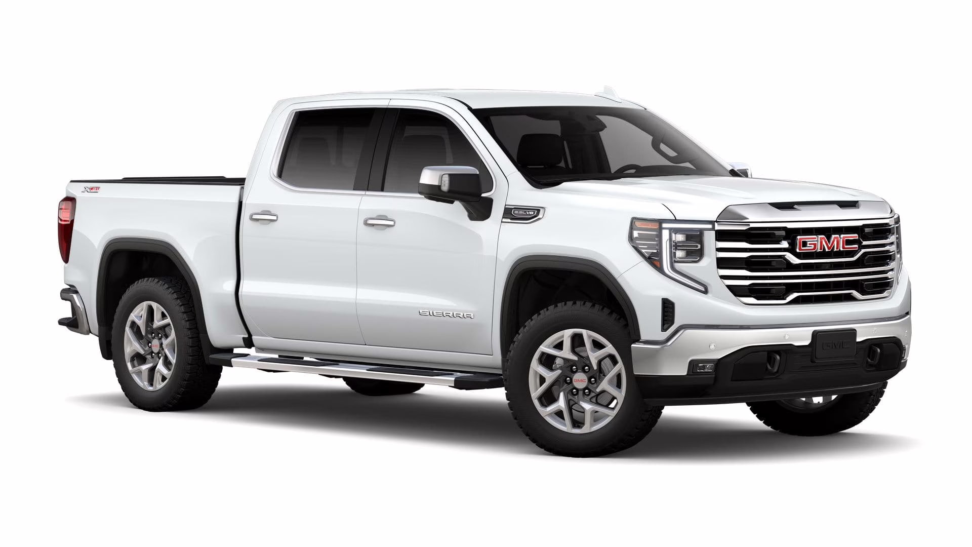 2026 Summit White GMC Sierra 1500 SLT 4X4 Truck