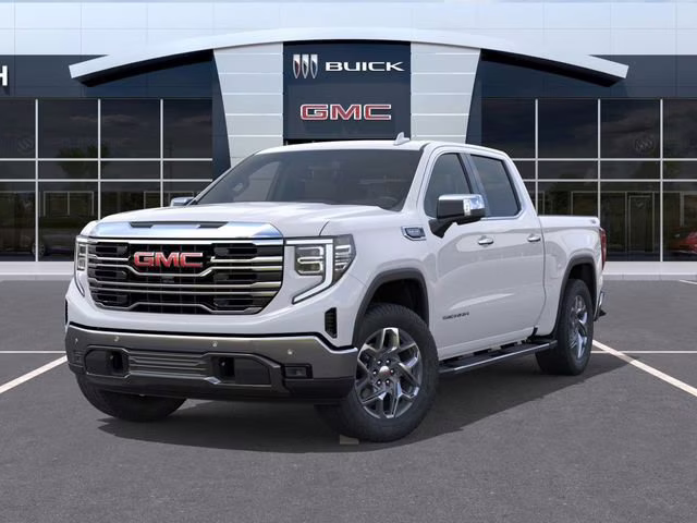 2026 Summit White GMC Sierra 1500 SLT 4X4 Truck