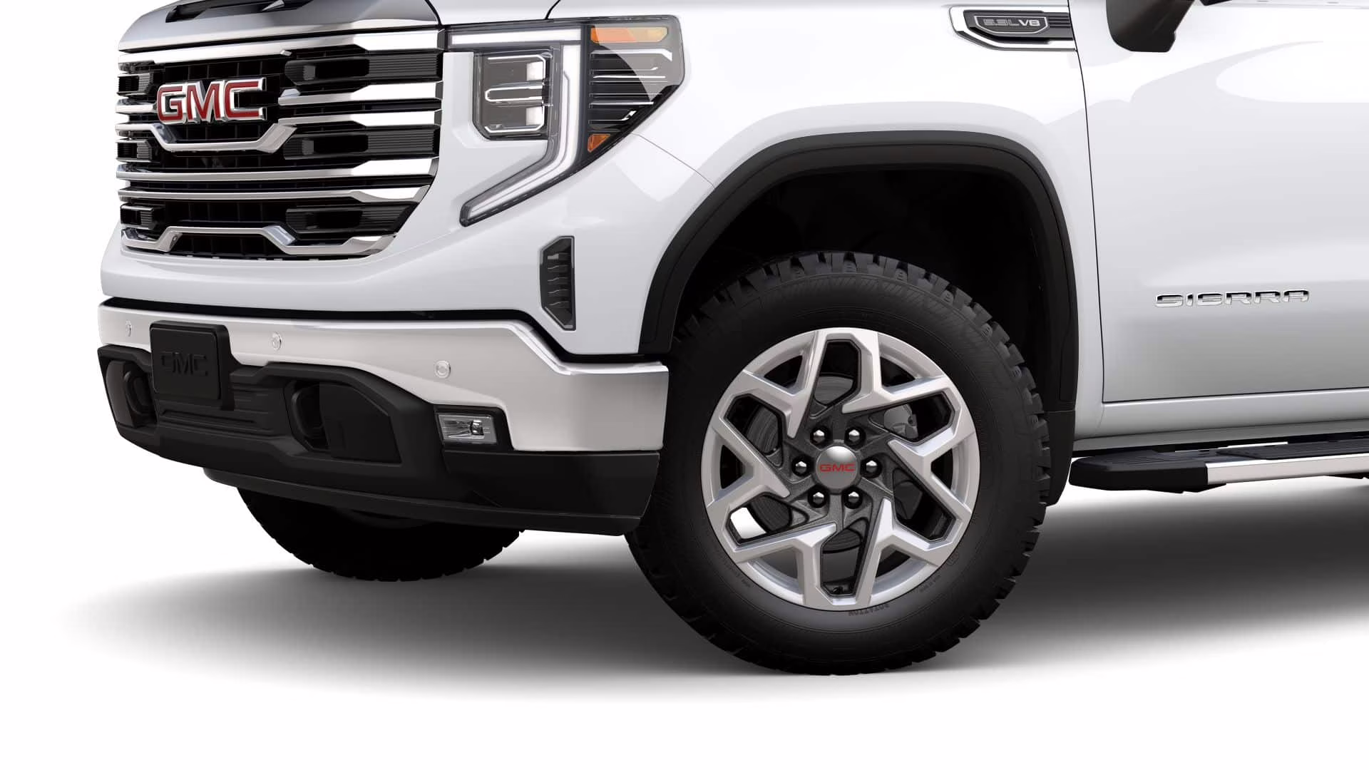 2026 Summit White GMC Sierra 1500 SLT 4X4 Truck