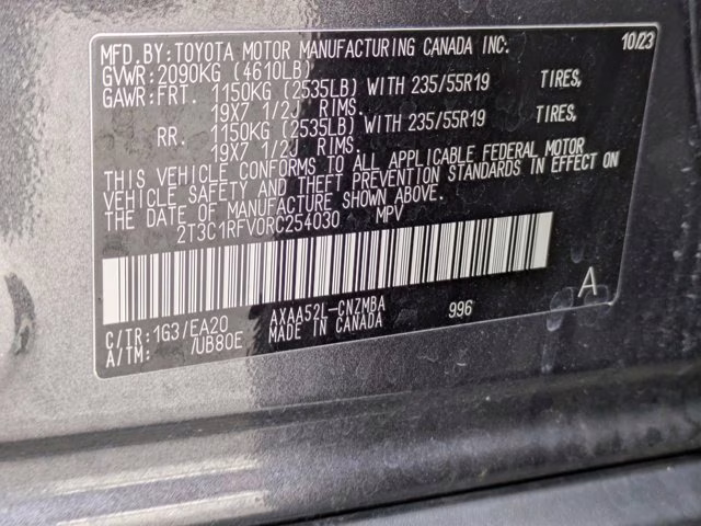 2024 Magnetic Gray Metallic Toyota RAV4 XLE Premium FWD SUV