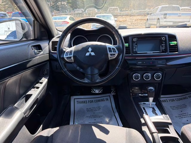 2017 Silver Mitsubishi Lancer ES FWD Sedan