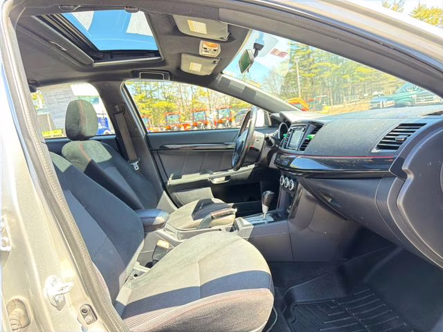 2017 Silver Mitsubishi Lancer ES FWD Sedan