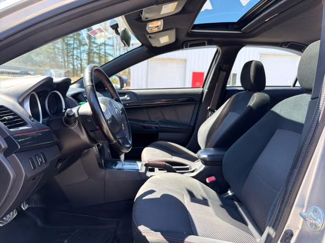 2017 Silver Mitsubishi Lancer ES FWD Sedan