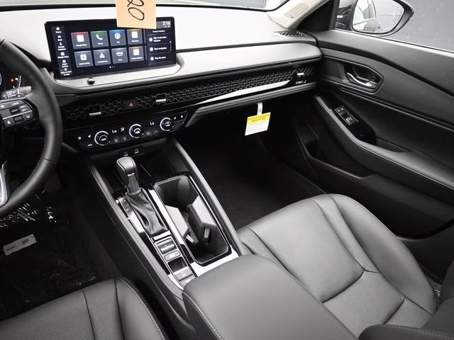 2026 Crystal Black Pearl Honda Accord Hybrid Touring FWD Sedan