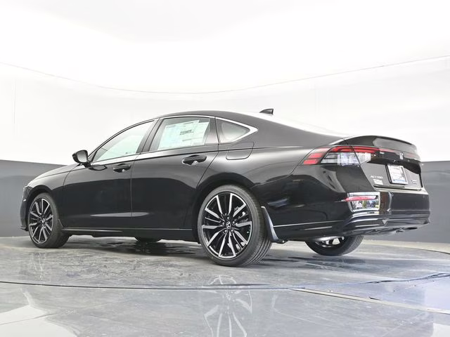 2026 Crystal Black Pearl Honda Accord Hybrid Touring FWD Sedan