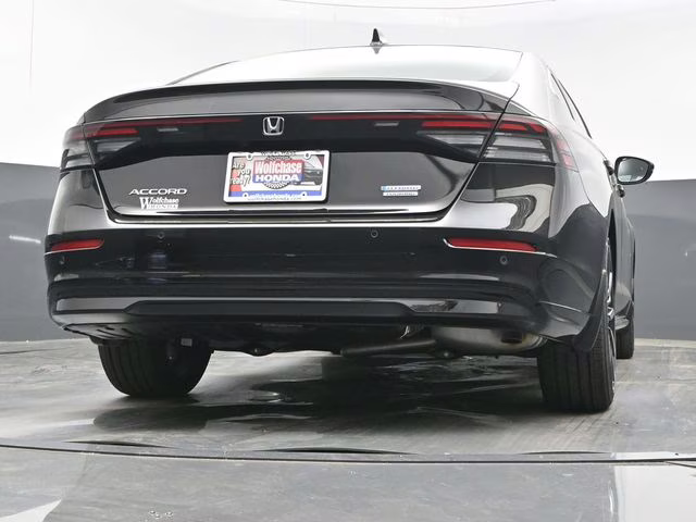 2026 Crystal Black Pearl Honda Accord Hybrid Touring FWD Sedan