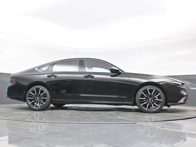 2026 Crystal Black Pearl Honda Accord Hybrid Touring FWD Sedan