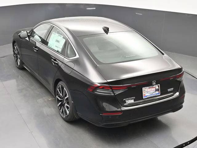2026 Crystal Black Pearl Honda Accord Hybrid Touring FWD Sedan