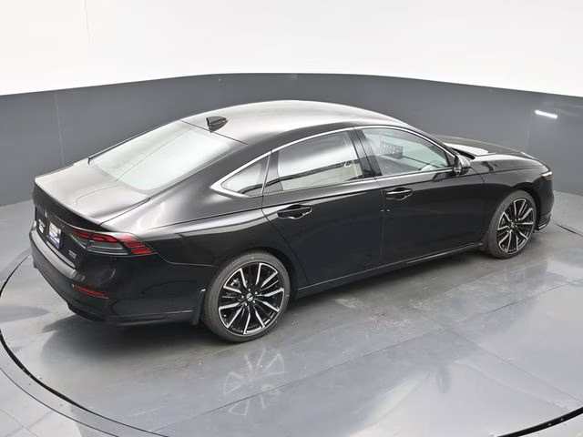 2026 Crystal Black Pearl Honda Accord Hybrid Touring FWD Sedan