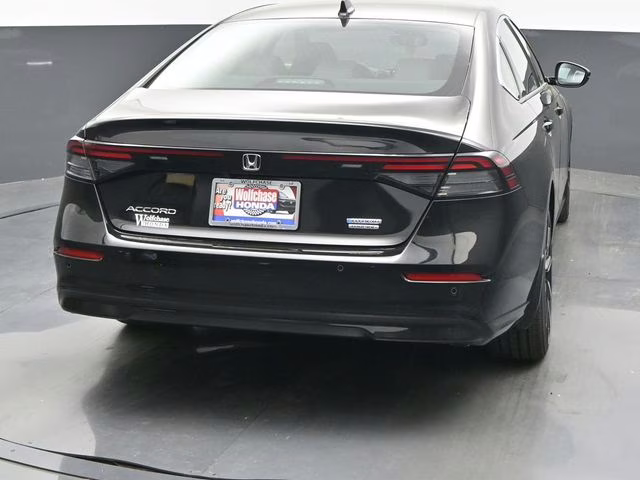 2026 Crystal Black Pearl Honda Accord Hybrid Touring FWD Sedan