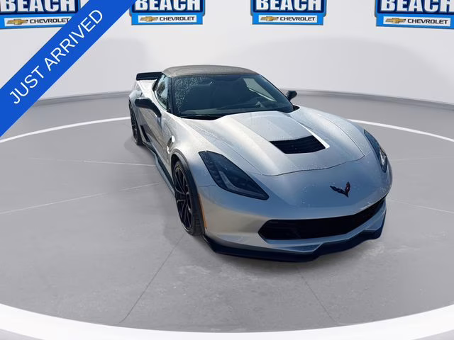 2019 Blade Silver Metallic Chevrolet Corvette Grand Sport RWD Convertible