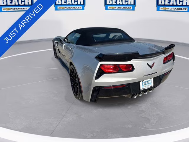 2019 Blade Silver Metallic Chevrolet Corvette Grand Sport RWD Convertible