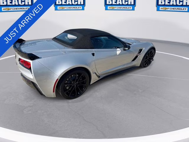 2019 Blade Silver Metallic Chevrolet Corvette Grand Sport RWD Convertible