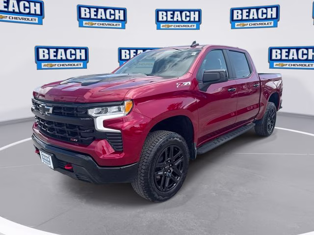 2025 Radiant Red Chevrolet Silverado 1500 LT Trail Boss 4X4 Truck