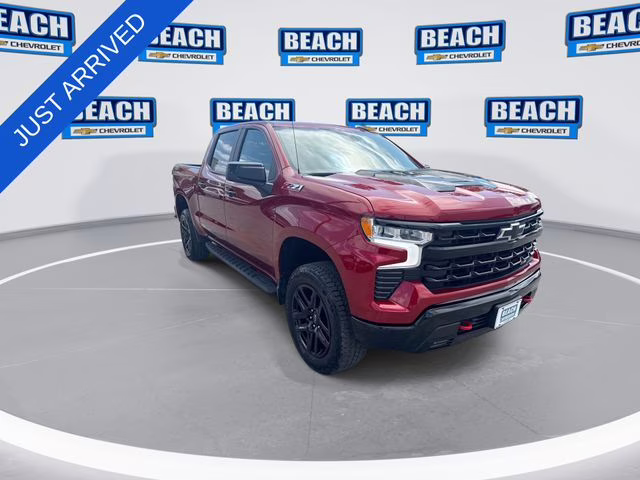 2025 Radiant Red Chevrolet Silverado 1500 LT Trail Boss 4X4 Truck