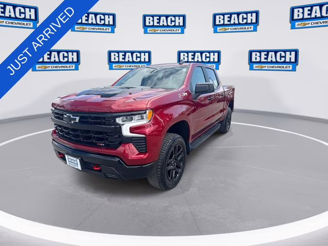 2025 Radiant Red Chevrolet Silverado 1500 LT Trail Boss 4X4 Truck