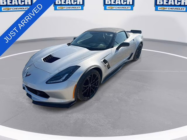 2019 Blade Silver Metallic Chevrolet Corvette Grand Sport RWD Convertible