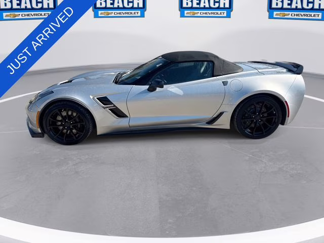 2019 Blade Silver Metallic Chevrolet Corvette Grand Sport RWD Convertible