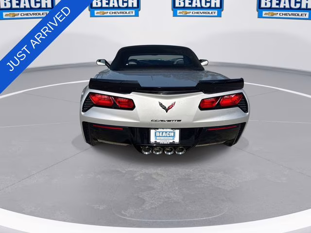 2019 Blade Silver Metallic Chevrolet Corvette Grand Sport RWD Convertible