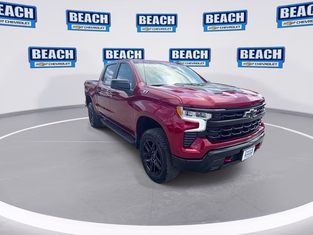2025 Radiant Red Chevrolet Silverado 1500 LT Trail Boss 4X4 Truck