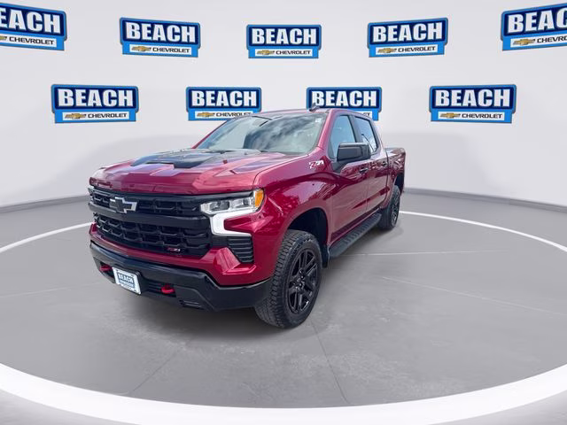 2025 Radiant Red Chevrolet Silverado 1500 LT Trail Boss 4X4 Truck