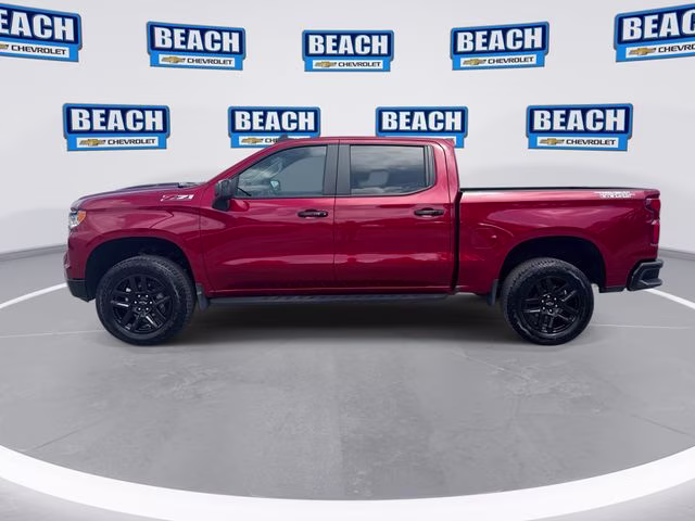 2025 Radiant Red Chevrolet Silverado 1500 LT Trail Boss 4X4 Truck
