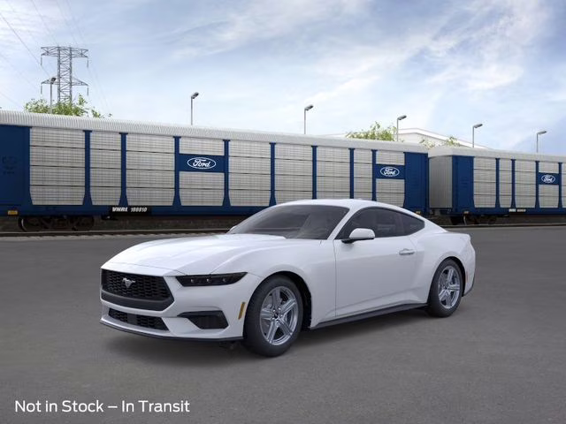 2026 Oxford White Ford Mustang EcoBoost RWD Coupe