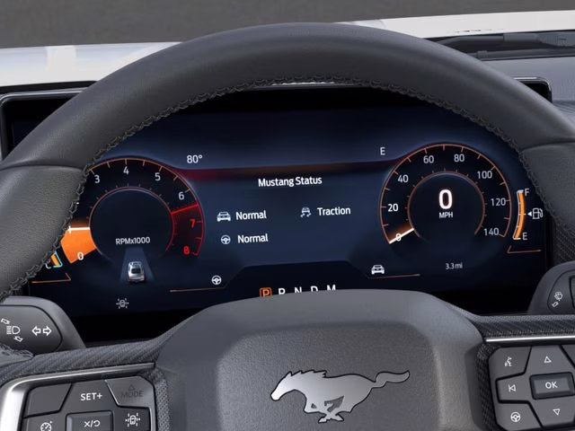 2026 Oxford White Ford Mustang EcoBoost RWD Coupe