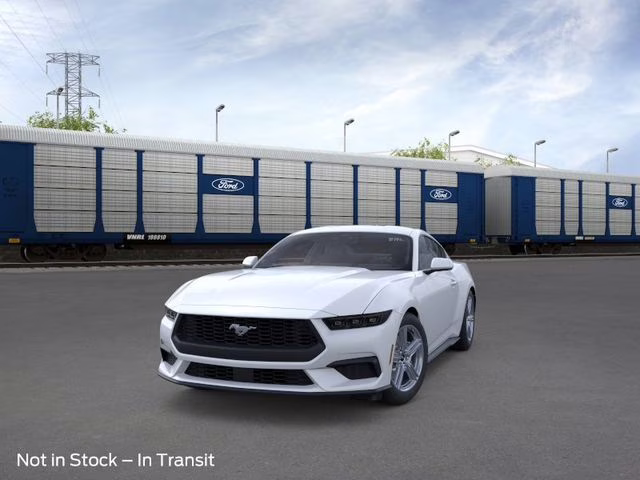 2026 Oxford White Ford Mustang EcoBoost RWD Coupe