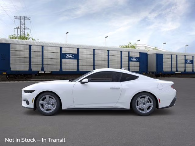 2026 Oxford White Ford Mustang EcoBoost RWD Coupe