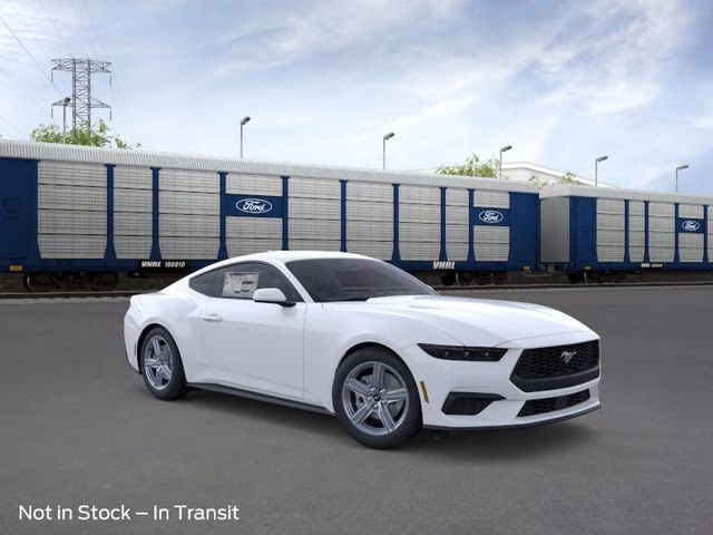 2026 Oxford White Ford Mustang EcoBoost RWD Coupe