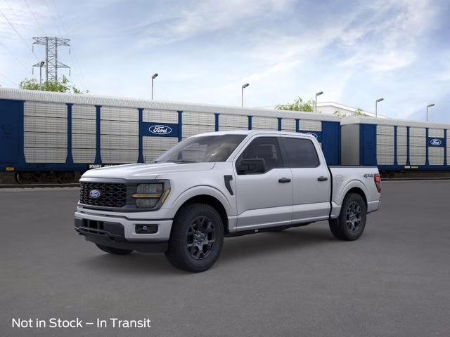 2026 Iconic Silver Metallic Ford F-150 STX 4X4 Truck