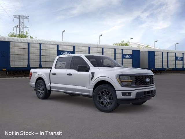 2026 Iconic Silver Metallic Ford F-150 STX 4X4 Truck