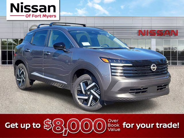 2026 Gun Metallic Nissan Kicks SV FWD SUV