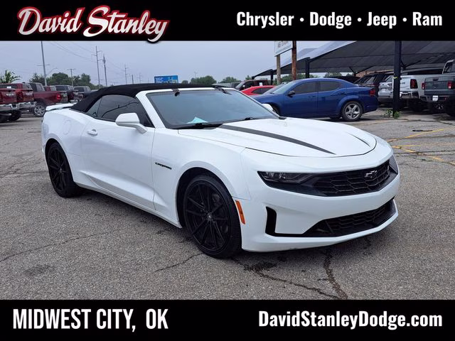 2024 Summit White Chevrolet Camaro 2LT RWD Convertible