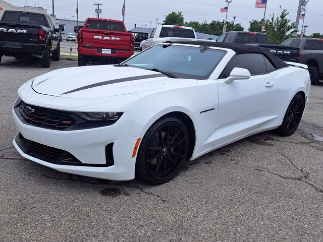 2024 Summit White Chevrolet Camaro 2LT RWD Convertible
