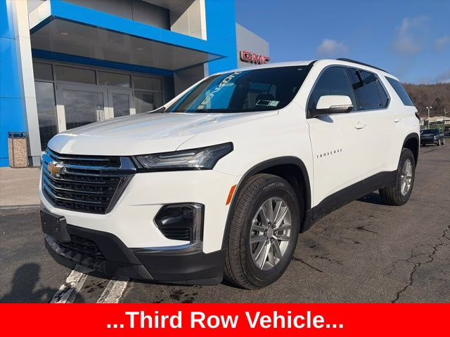 2023 Summit White Chevrolet Traverse LT AWD SUV