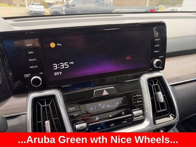 2021 Green Kia Sorento SX Prestige X-Line AWD SUV