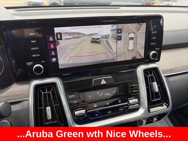 2021 Green Kia Sorento SX Prestige X-Line AWD SUV