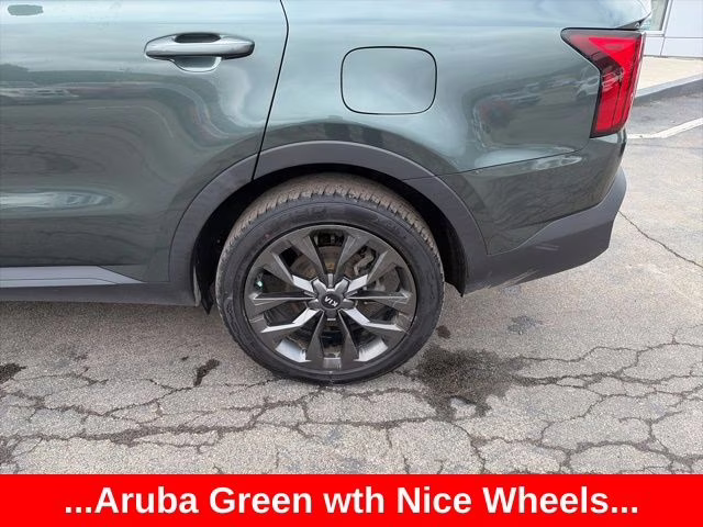 2021 Green Kia Sorento SX Prestige X-Line AWD SUV