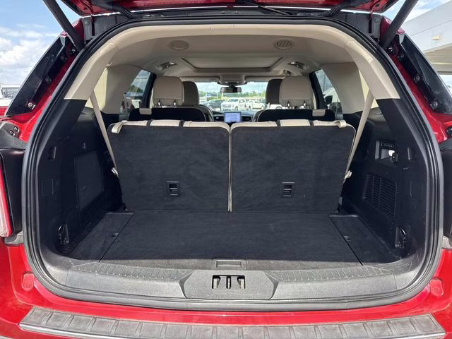 2020 Red Metallic Ford Explorer Limited RWD SUV