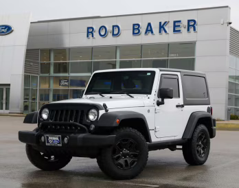 2016 Bright White Clearcoat Jeep Wrangler Willys Wheeler 4X4 SUV