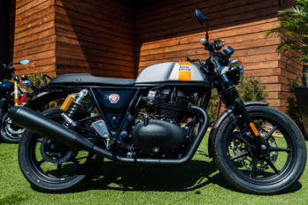 2024 GREY Royal Enfield CONTINENTAL GT TWIN