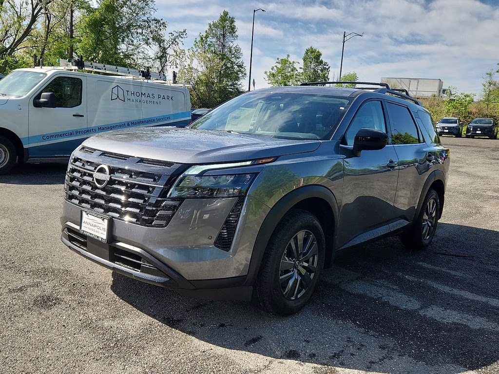 2026 Gun Metallic Nissan Pathfinder SV 4X4 SUV