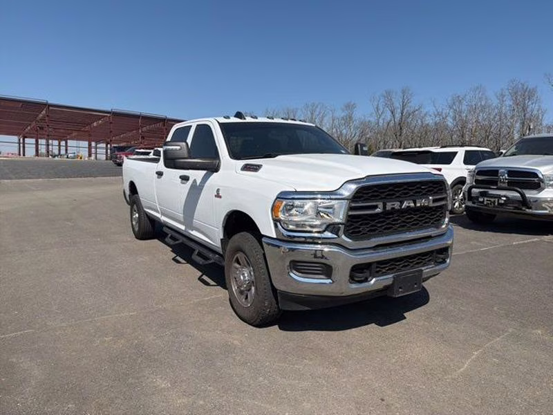2024 Bright White Clearcoat Ram 3500 Tradesman 4X4 Truck