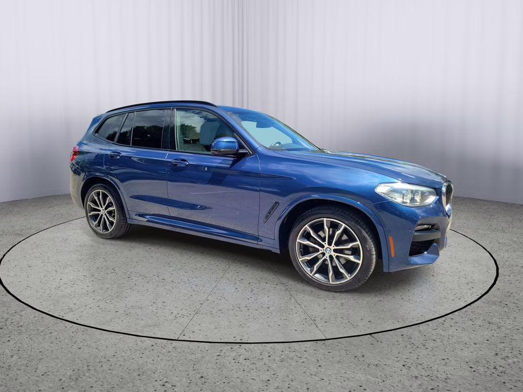 2021 Blue BMW X3 sDrive30i RWD Crossover