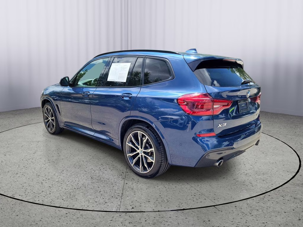 2021 Blue BMW X3 sDrive30i RWD Crossover
